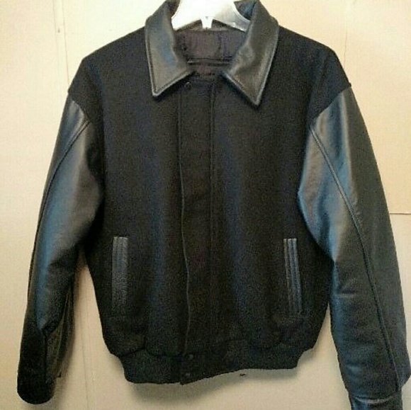New Legends Cars Racing Wool.& Leather Jacket - Picture 2 of 7